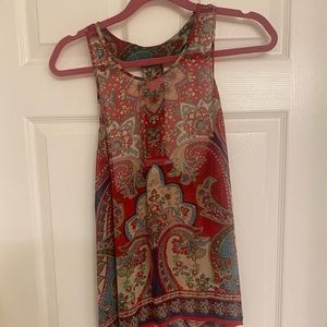 Cute bohemian tank top